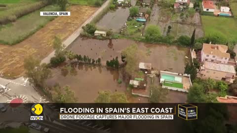 Record-breaking rainfall in Valencia, yellow alert issued in surrounding areas | World News | WION