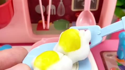 ASMR_Satisfying Videos_Making Cute Fried Egg🍳😋😍