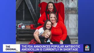 FDA Announces Amoxicillin Shortage