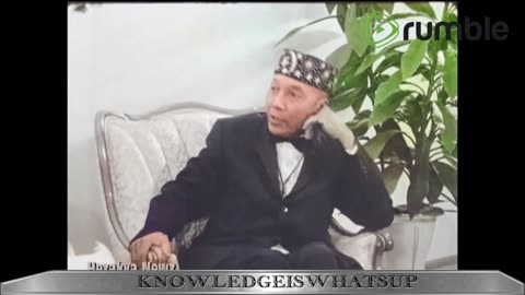 Elijah Muhammad interview(1964) - colorized.