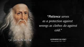 Leonardo da Vinci's Quotes that tell a lot about our life and ourselves | Life Changing Quotes