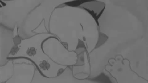 Little Tora, the Abandoned Cat (1947) - Japonese animation [Eng sub]