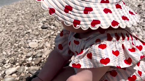 Baby's First Beach Day: Sun, Sand, and Smiles!