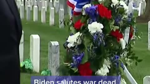 Biden salutes war dead after Afghanistan decision