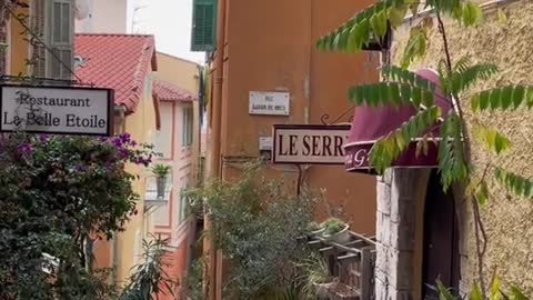 POV: You're exploring the charming alleys of the French Riviera