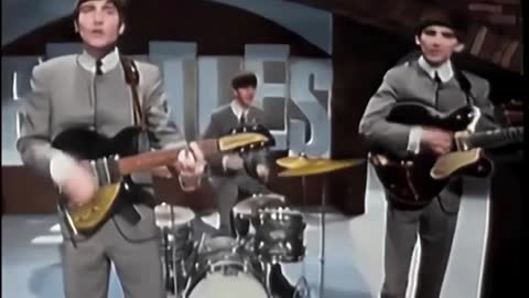 She Loves You (big night out 1963 colorization, without upscale)