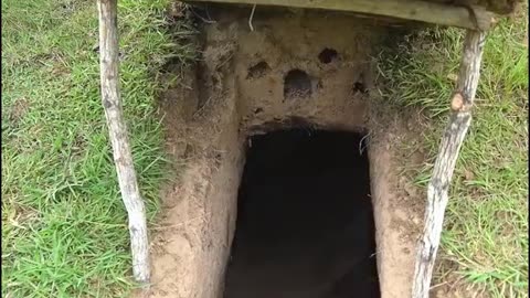 Built The Most Secret Underground Tunnel Shelter.