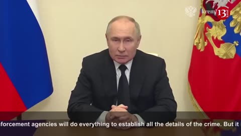 “Our revenge will be severe” - Putin made an address about t*rror in Crocus City Hall