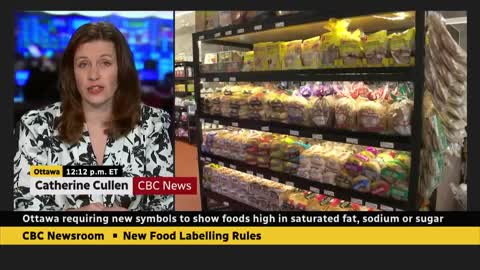 New food labels to show high levels of sodium, sugar, saturated fat
