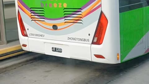 Green bus line in Karachi | numaish to surjani |pakistan