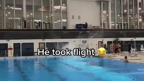 He took flightه