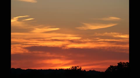 Beautiful New England Sunset