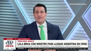 Lula briga com ministro para ajudar a Argentina em crise