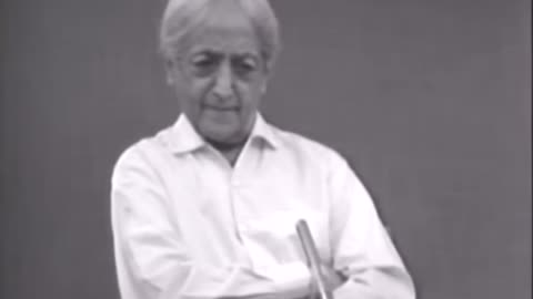 We Are Educated To Control | J. Krishnamurti