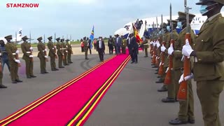 AFRICAN PRESIDENTS ARRIVE IN UGANDA TO ATTEND INDEPENDENCE CELEBRATIONS