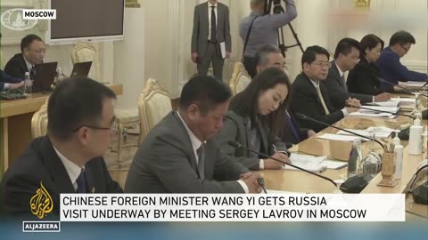 China's Wang Yi meets with Russia’s Sergey Lavrov in Moscow