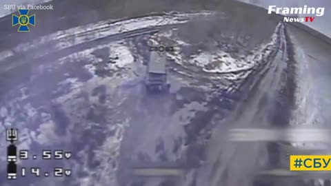 Pasukan Khusus Ukraina Menghancurkan Artileri Rusia dengan Drone Kamikaze
