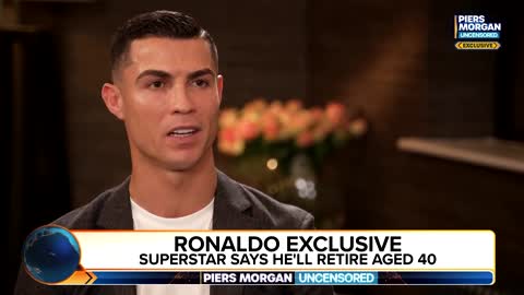 "I WILL RETIRE WHEN I'M 40!" ⌛ Cristiano Ronaldo aims to play for two more years!