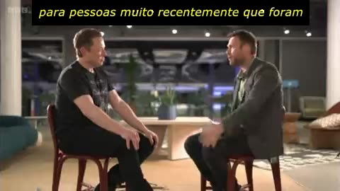 O momento @elonmusk confronta @BBC repórter @JamesClayton5...