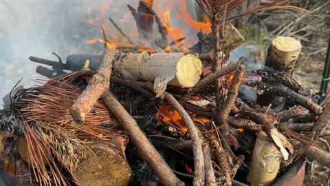 Relaxing Barrel Fire