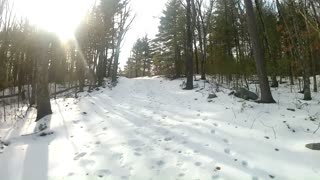 UpNorth Virtual Trail Tour: Winter 2022 Federal Hill Fire Tower Milford NH