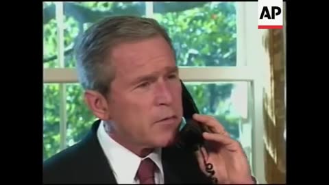 President George W. Bush Phones NYC Mayor Rudy Giuliani Hours After 9/11 Attacks (Associated Press)