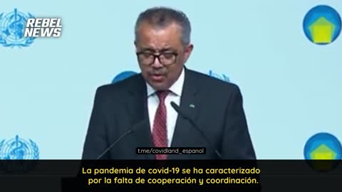 Dr. Tedros: tratado de pandemia global durará "quizás incluso durante los siglos venideros"