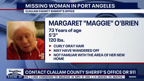 Missing: 73-year-old woman in Port Angeles