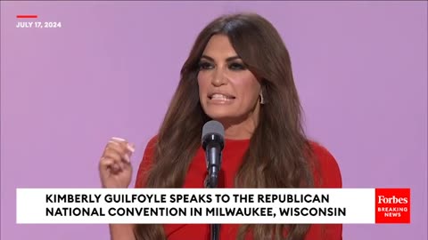 'God Has Put An Armor Of Protection Over Donald Trump'- Kimberly Guilfoyle Gives Intense RNC Speech