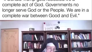 Nun: Complete Act of God Regarding Trump and 2024 Election