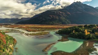 Unique time lapse of nature