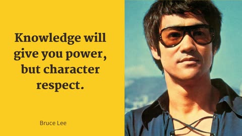 Bruce Lee Life changing Quotes Part 1