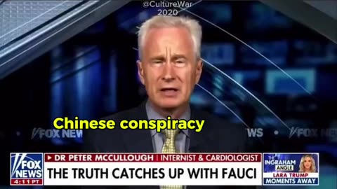 Fauci was overseeing and coordinating a US Chinese Conspiracy to create Sars coV2