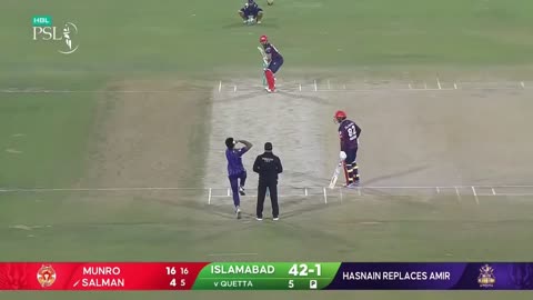 1st Innings Powerplay _ Quetta Gladiators vs Islamabad United _ Match 8 _ HBL PSL 9 _ M1Z2U-720p