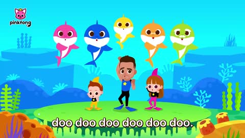 Baby Shark, featuring Luis Fonsi | Baby Shark Song | Pinkfong Songs for Children