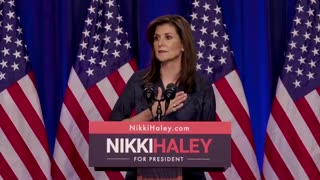Nikki Haley cries during her Greenville speech