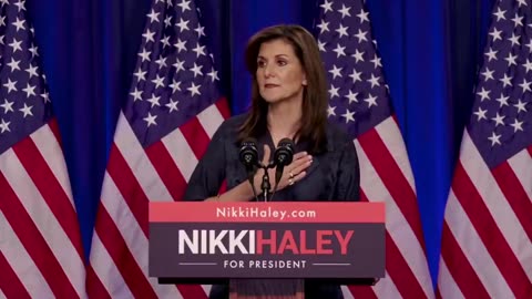 Nikki Haley cries during her Greenville speech