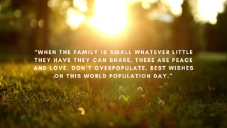 Daily Positive Video - World Population Day