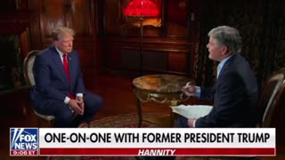 President Trump interview on Hannity part one