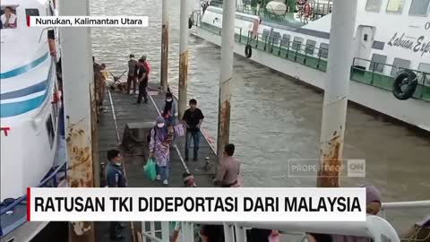 Ratusan TKI Dideportasi dari Tawau Malaysia Karena Tak Memiliki Paspor