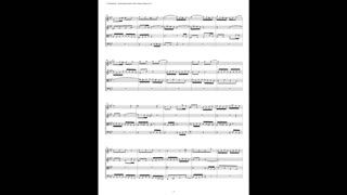 J.S. Bach - Well-Tempered Clavier: Part 2 - Fugue 12 (String Quartet)