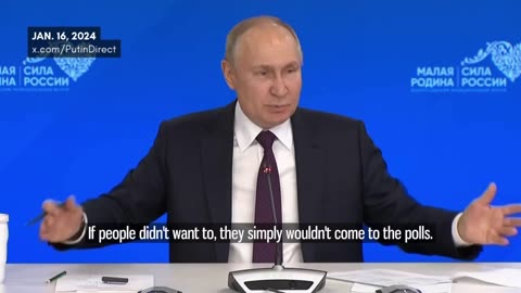 BREAKING! Putin: The 2020 U.S. elections were rigged through mail-in voting!