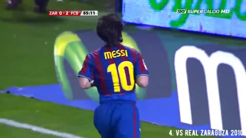 Lionel Messi Top 20 Goals of All the time😍