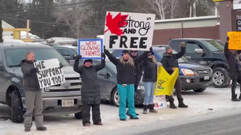 Freedom Convoy - Ontario - We're not Gonna Take it - MUSIC VIDEO!