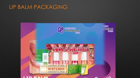 Lip Balm Boxes