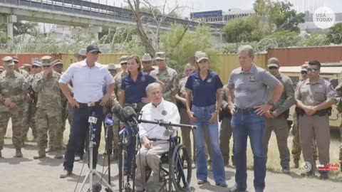 Greg Abbott claims Joe Biden 'abandoned' border, defends Lone Star | USA TODAY