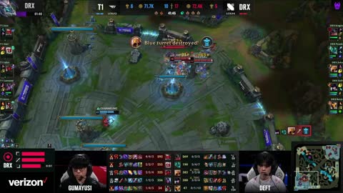 DRX WINNING MOMENT AGAINST T1 AT WORLDS 2022