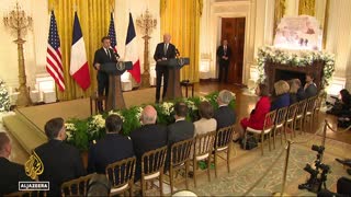 Macron, Biden discuss Russia during US state visit