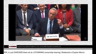 Today's House Hearings on Censorship w/RFK Jr.