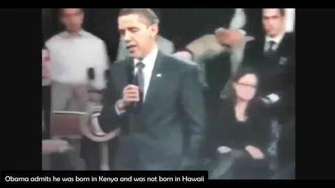 OBAMA - Claims he was born in Kenya and not born in Hawaii!